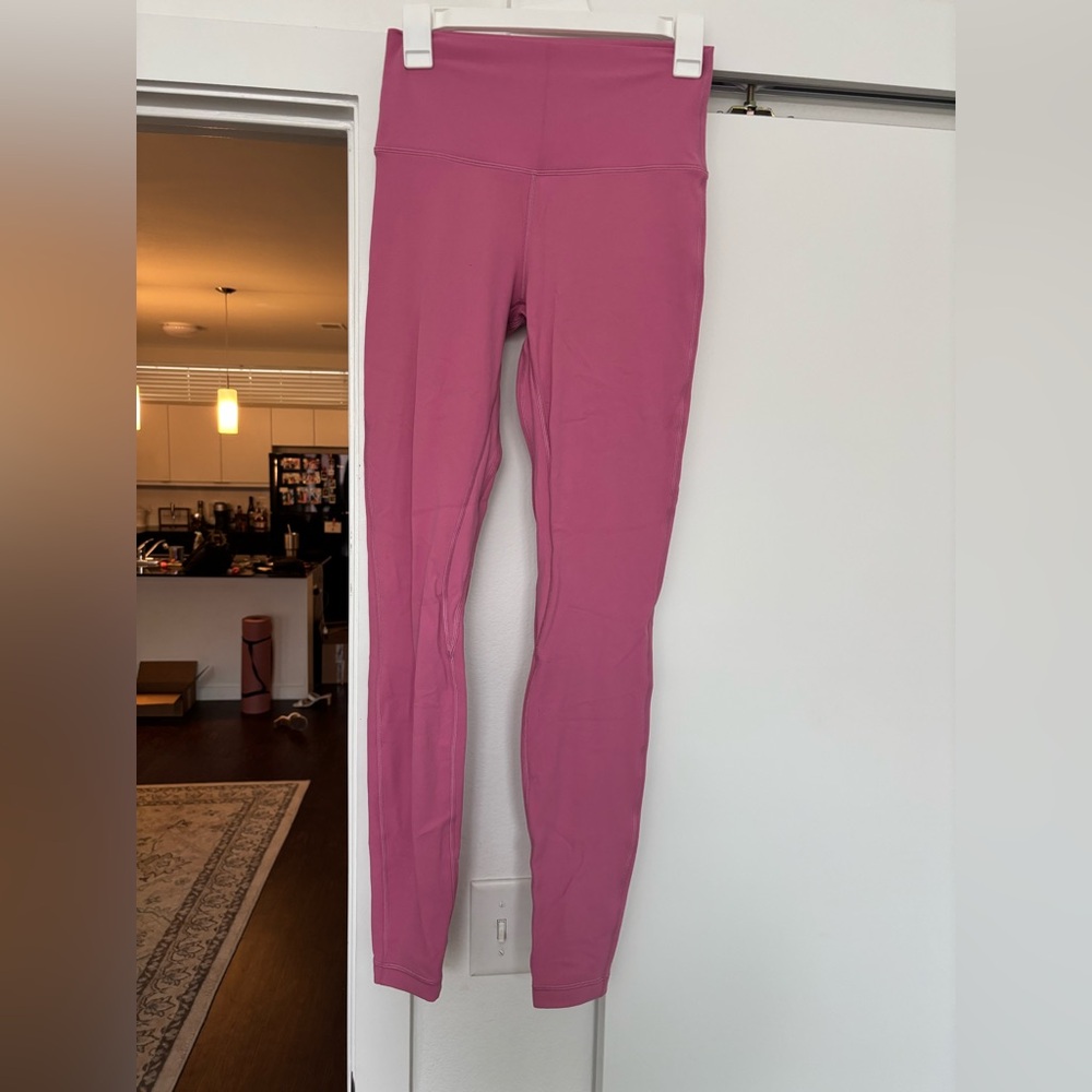 Pink Lululemon Leggings
